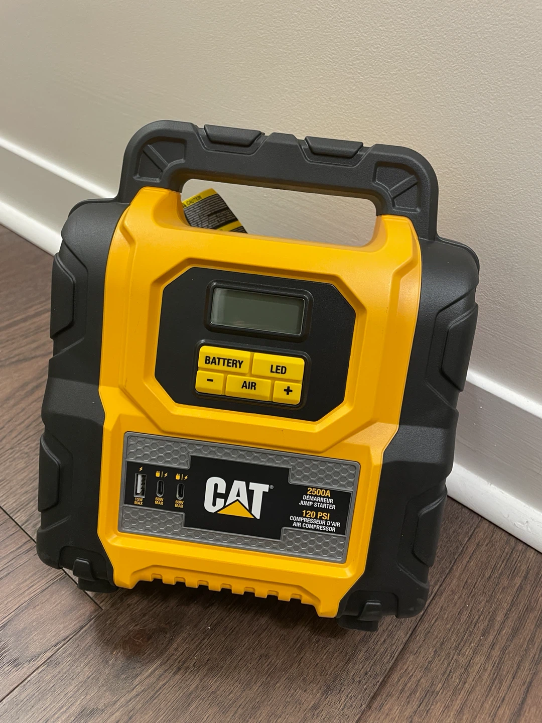CAT 2500A Lithium Jump Starter and Air Compressor - photo 2