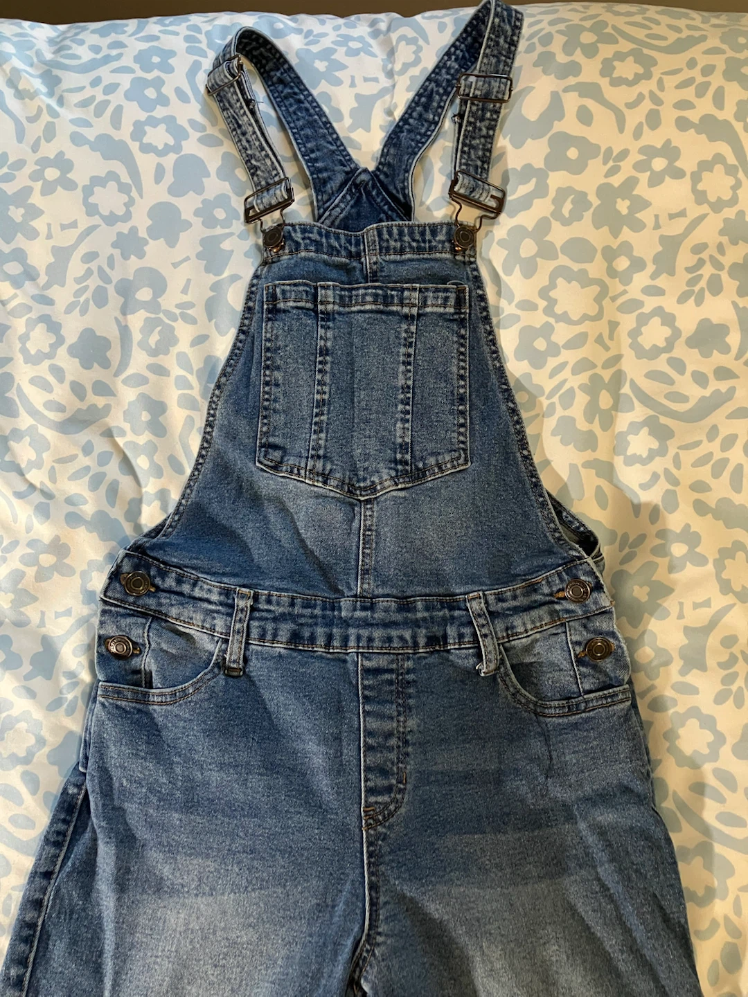 Blue Denim Overalls