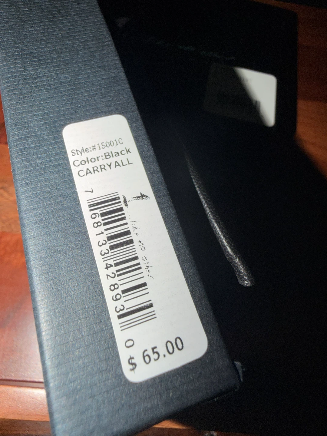 1...like no other Black Leather Bifold Wallet RFID Protected NIB - photo 3