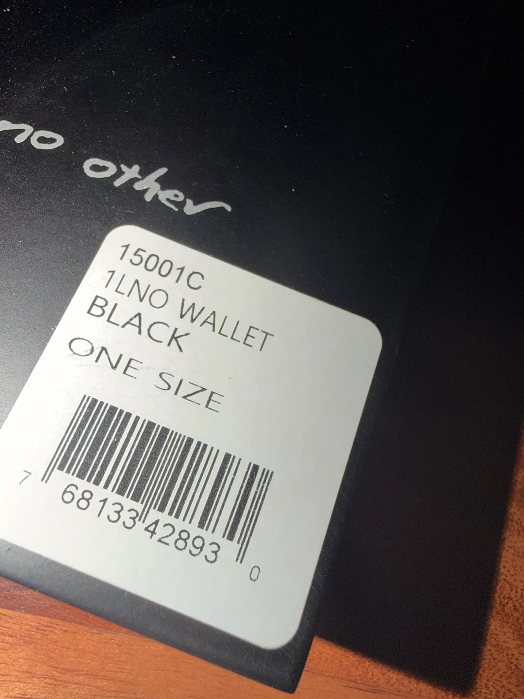 1...like no other Black Leather Bifold Wallet RFID Protected NIB - photo 4