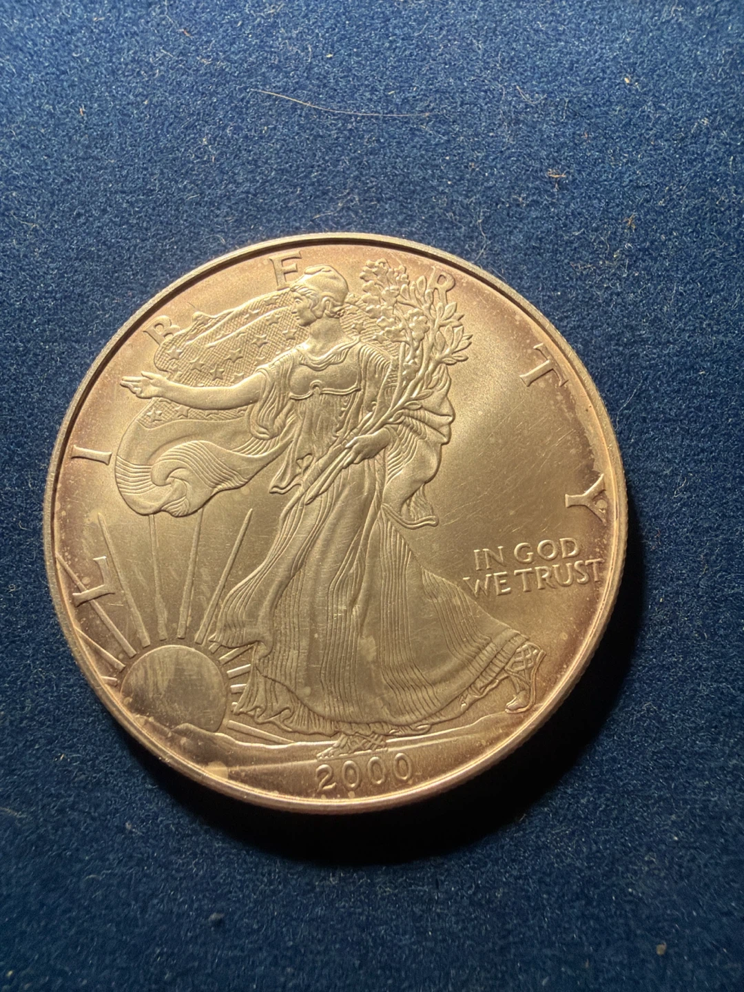 2000 American Silver Eagle Coin - 1 oz