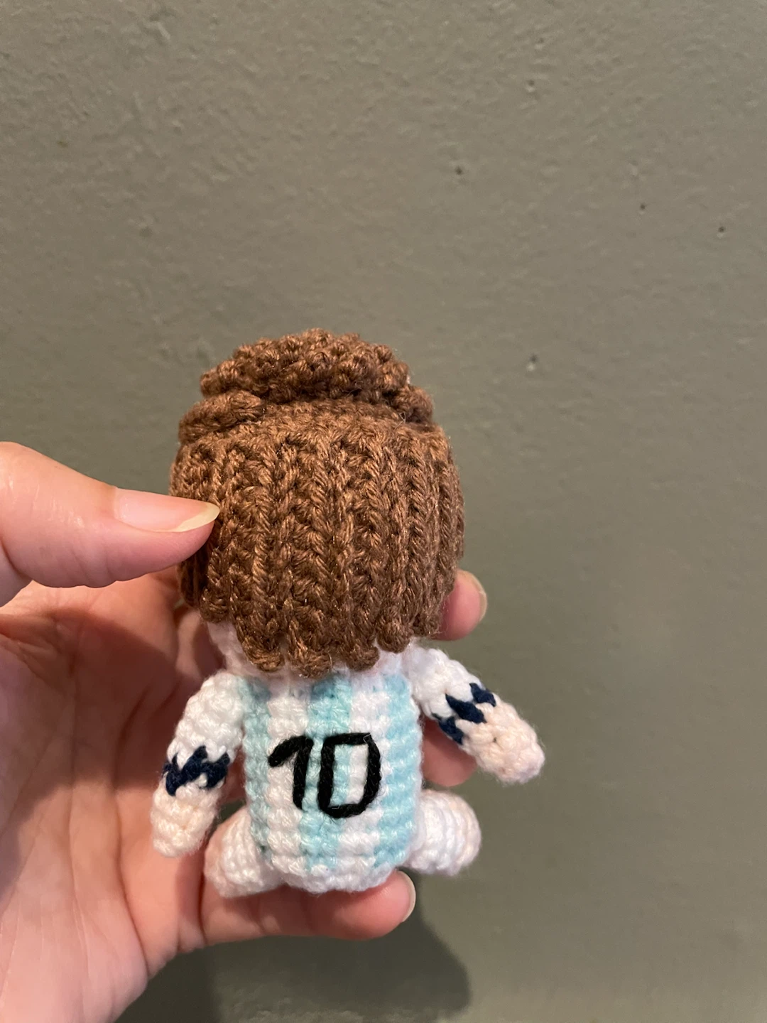 Crocheted Figure - Lionel Messi #10 - photo 3