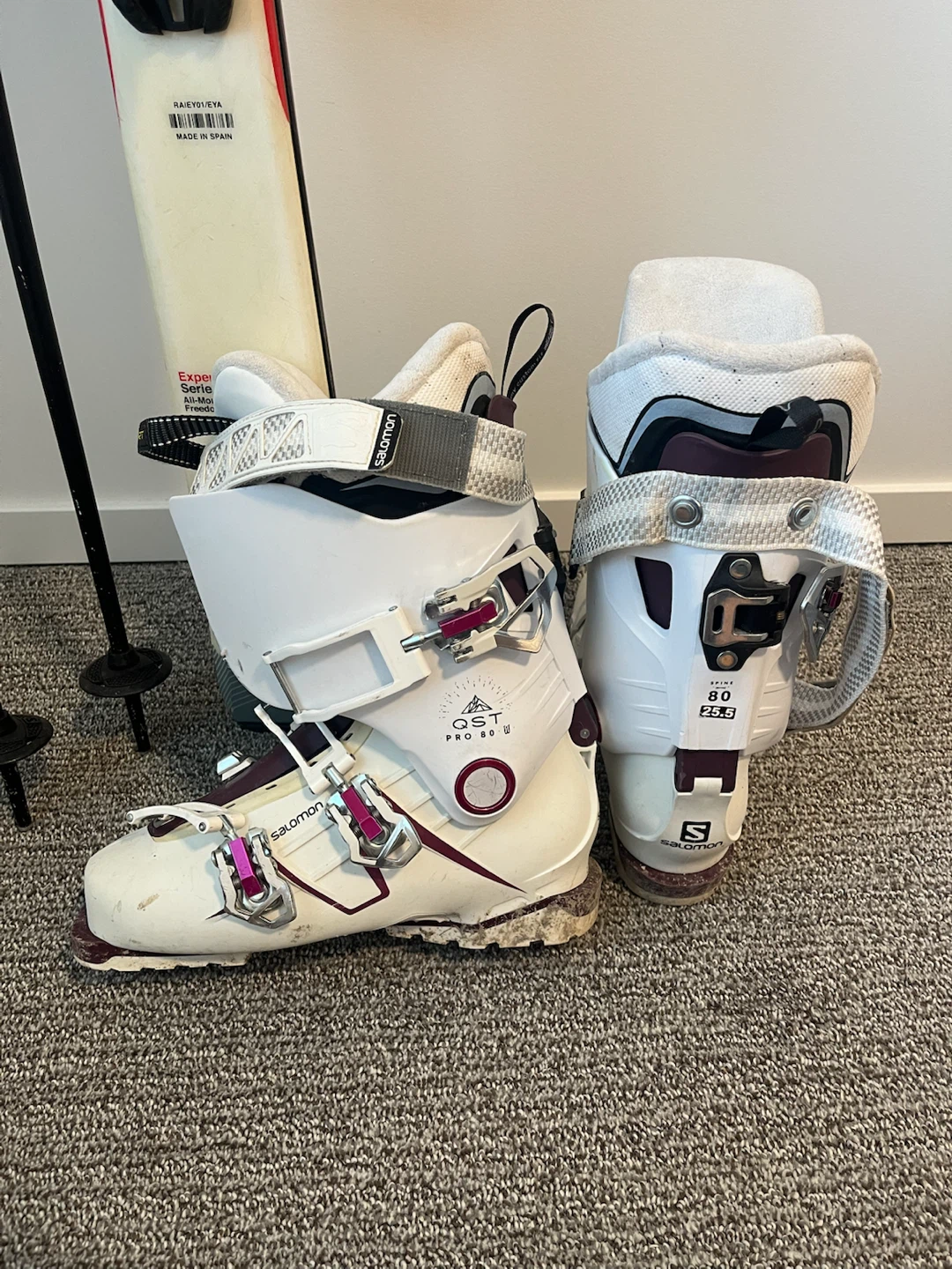 Rossignol Skis with Salomon Ski Boots and Poles - photo 2