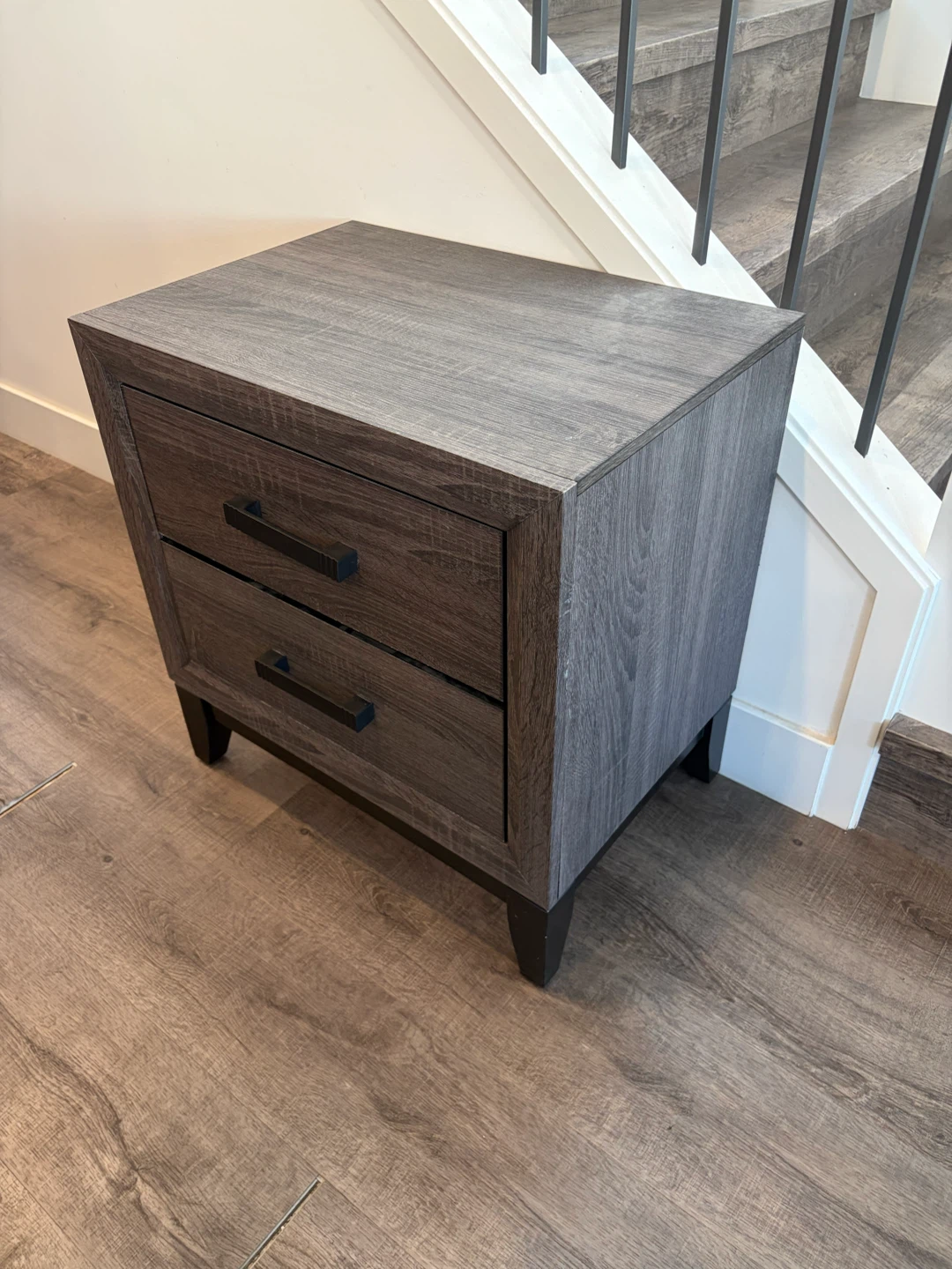 The BRICK nightstand in dark brown - photo 4