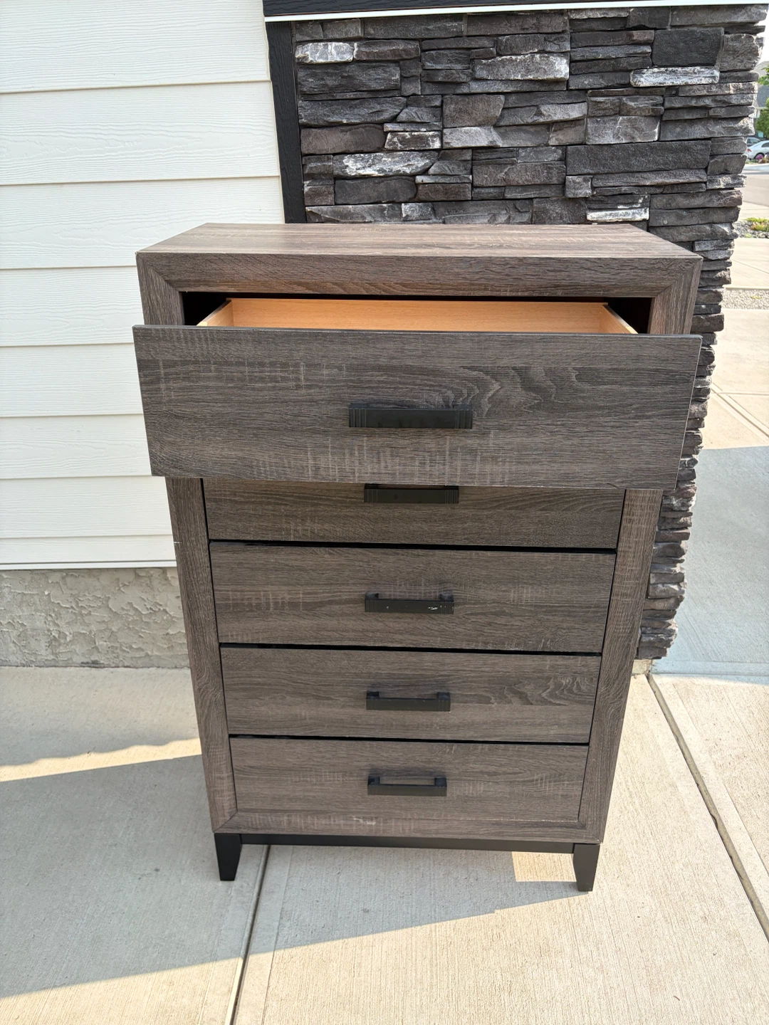 The BRICK dresser with  five drawers - photo 2