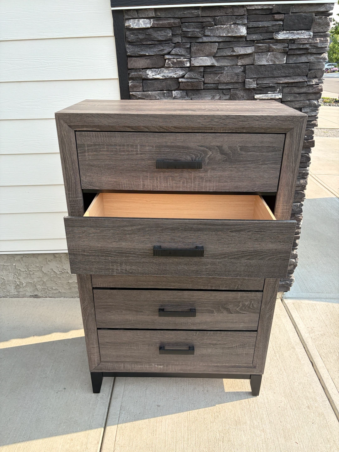 The BRICK dresser with  five drawers - photo 3