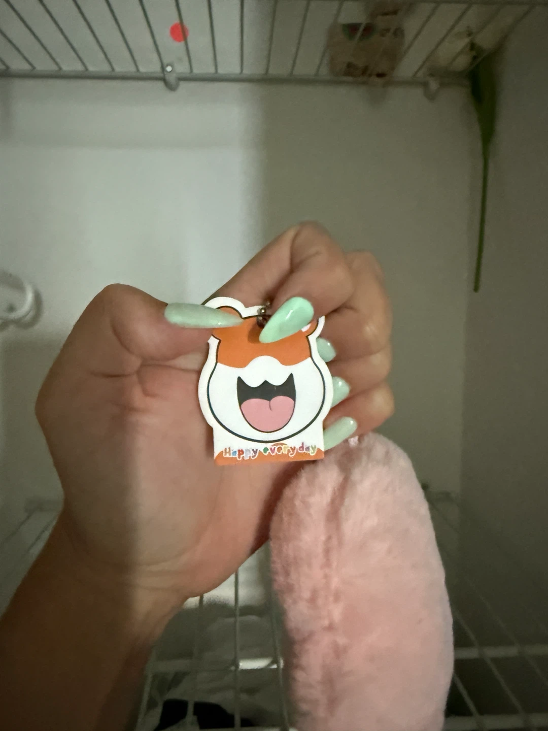 Cute Hamster & Piggy Keychain Plushies - photo 2