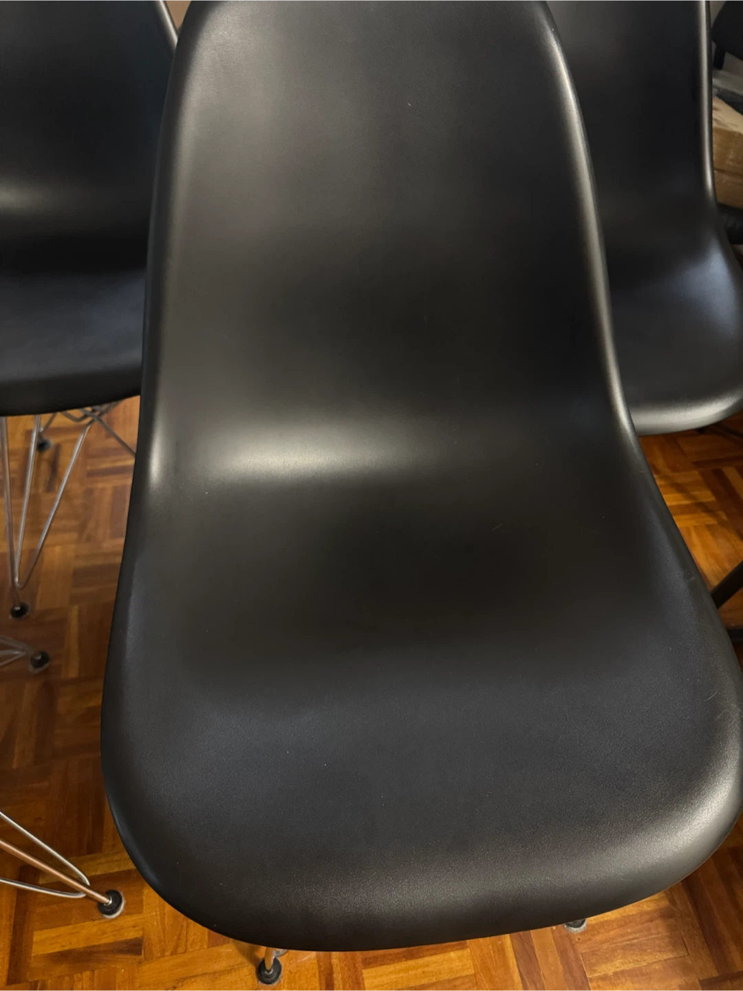 Set of 4 Black Dining Chairs - photo 2