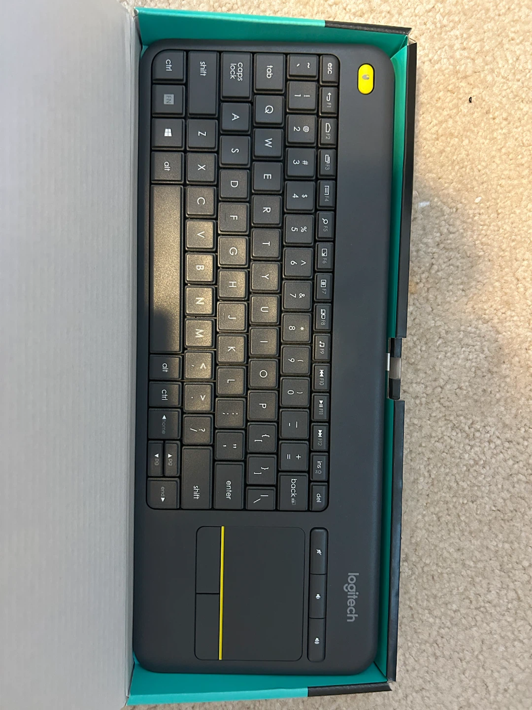 Logitech K400 Plus keyboard RF Wireless - Black - photo 2