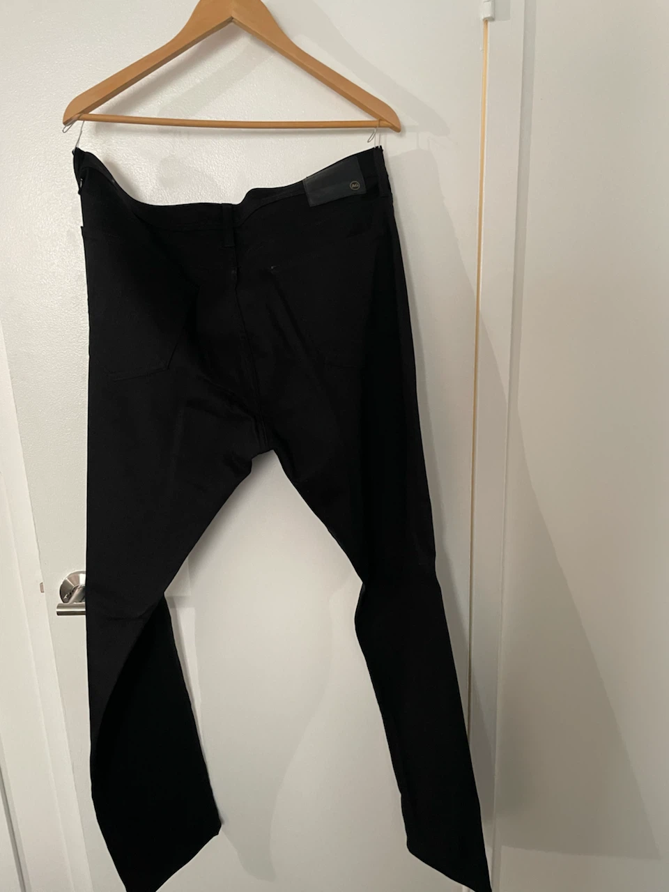 AG Jeans Black Straight Leg Jeans - photo 2