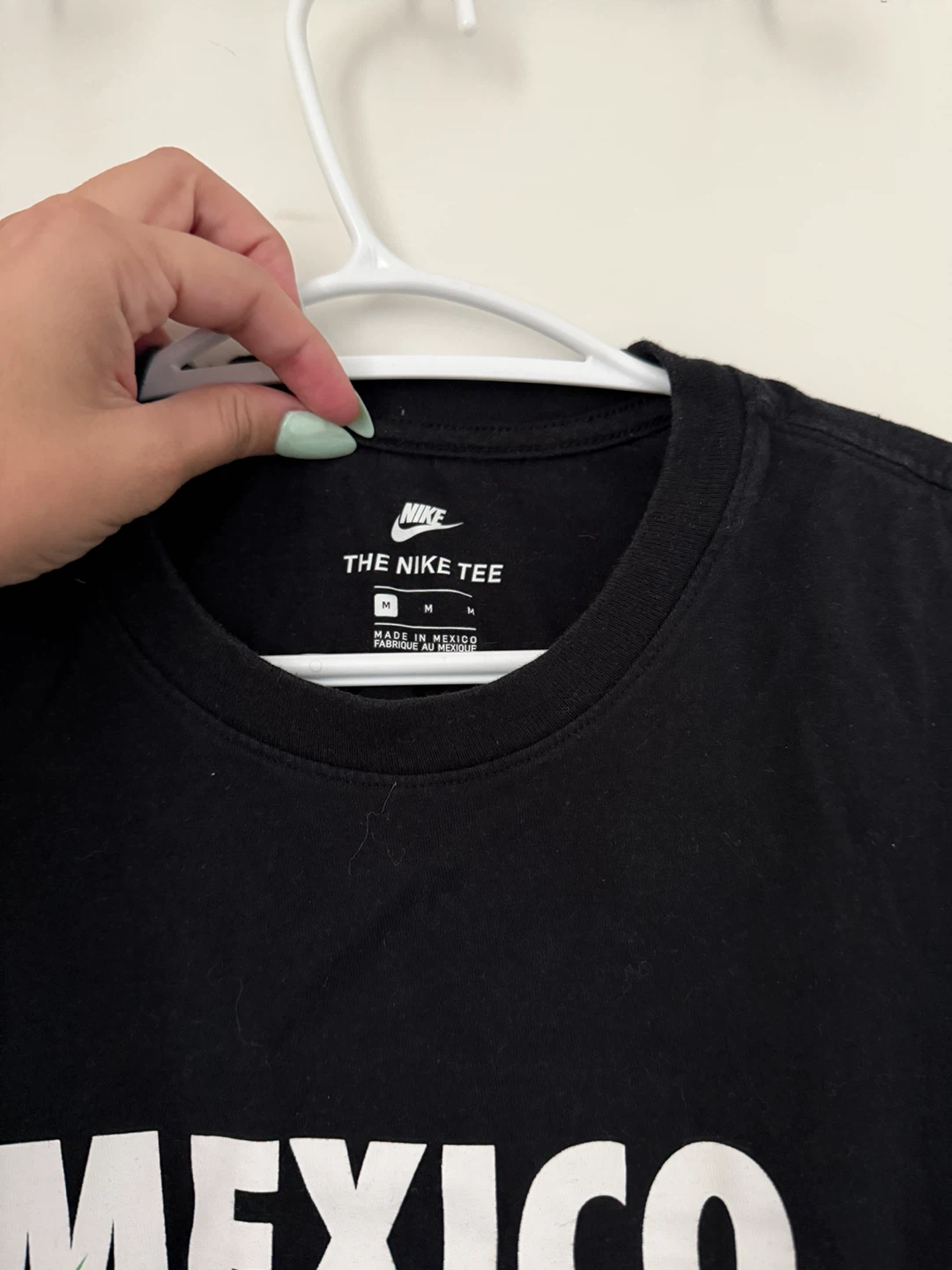 Nike T-Shirt "Mexico City" - Black, Size M - photo 2