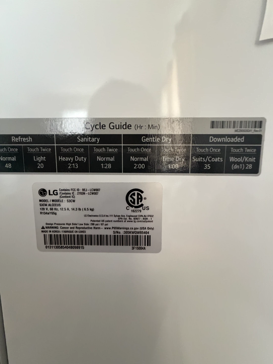 LG Styler ( Smart Wi-Fi ) - photo 3