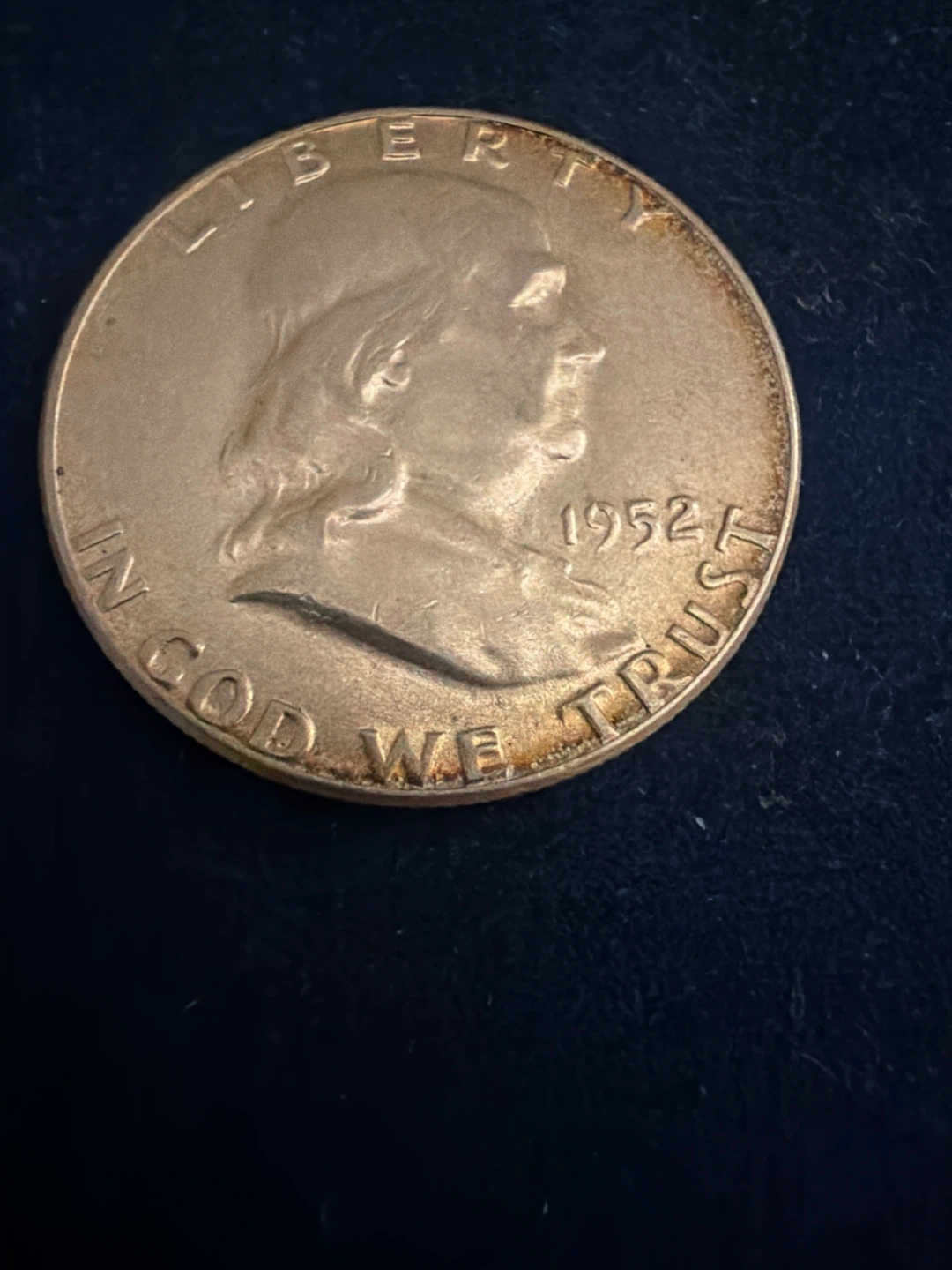 1952 Franklin Half Dollar Coin