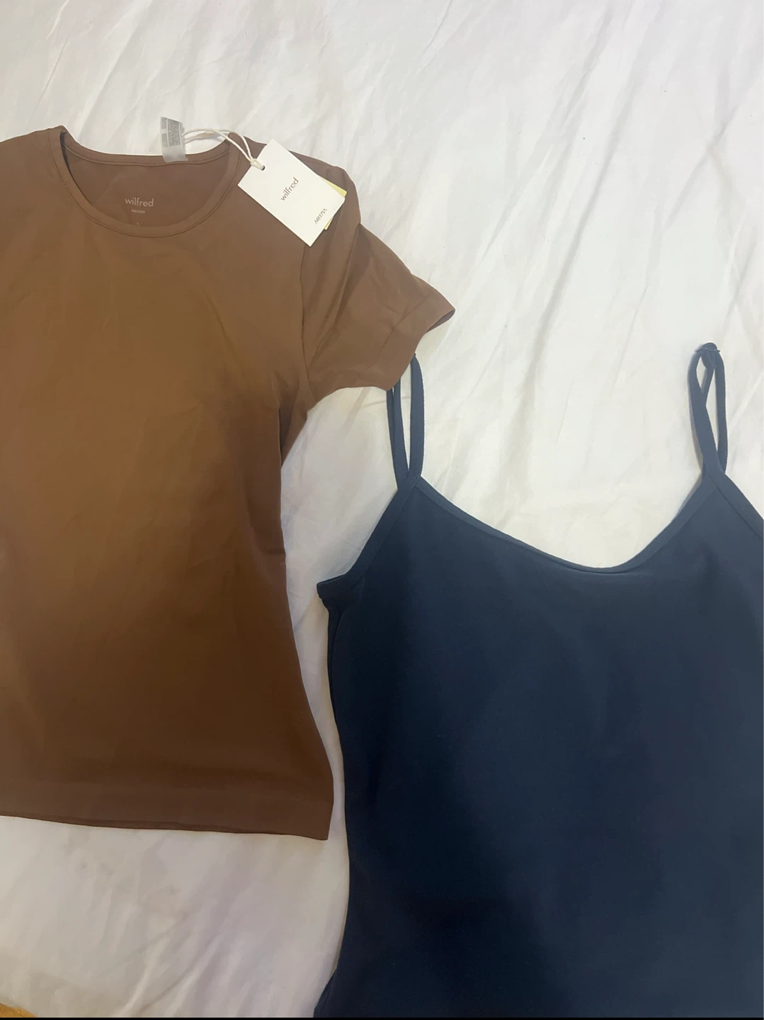 Wilfred fitted contour top and TNA butter Tank