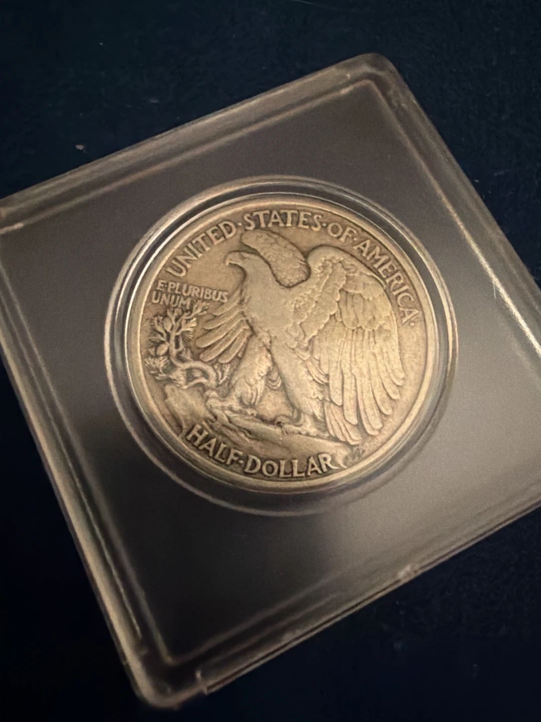 1943 Walking Liberty Half Dollar Coin - photo 2
