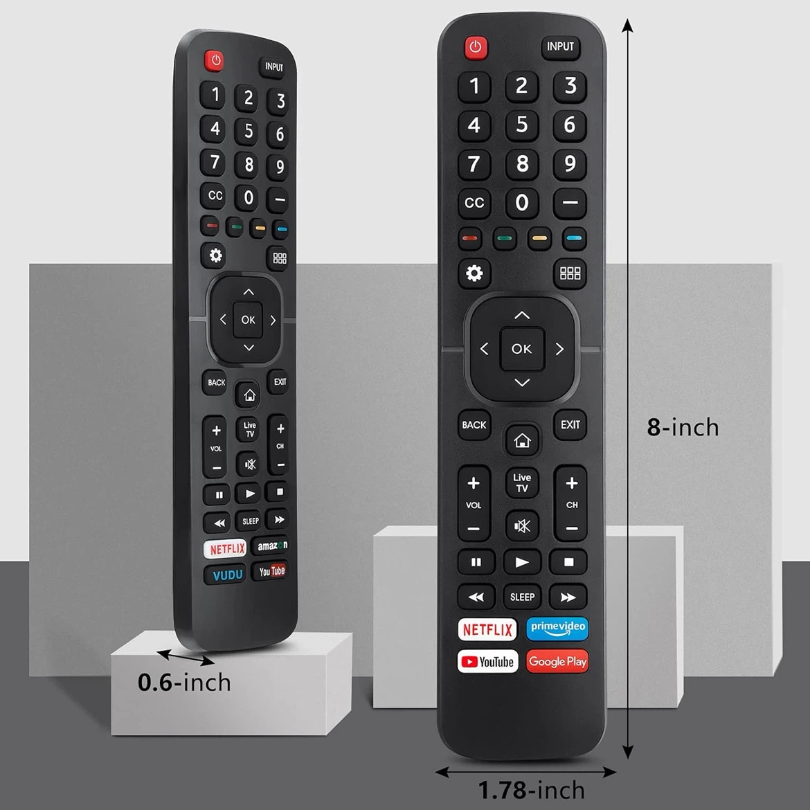 Universal remote compatible with select Smart TVs. - photo 2