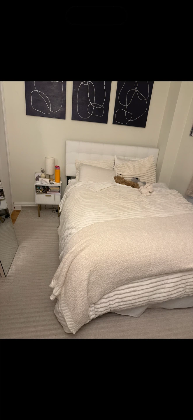 Queen Bed Frame with Headboard