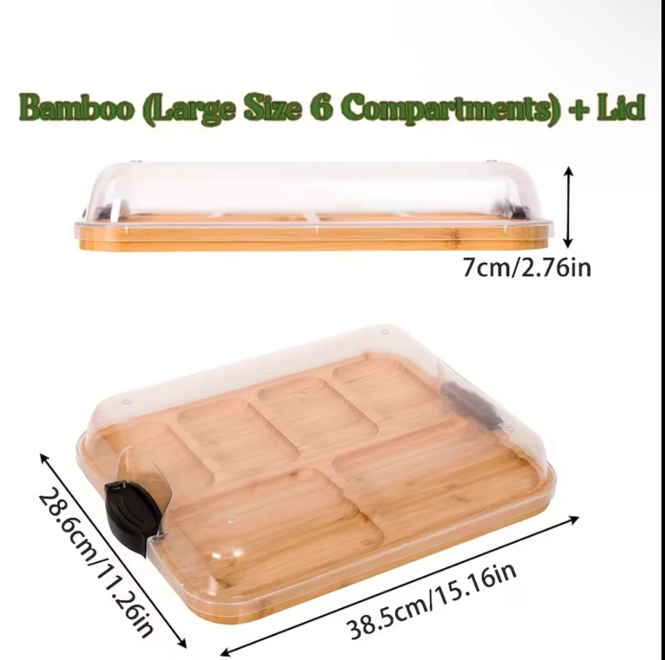 Bamboo Serving Platter - photo 5