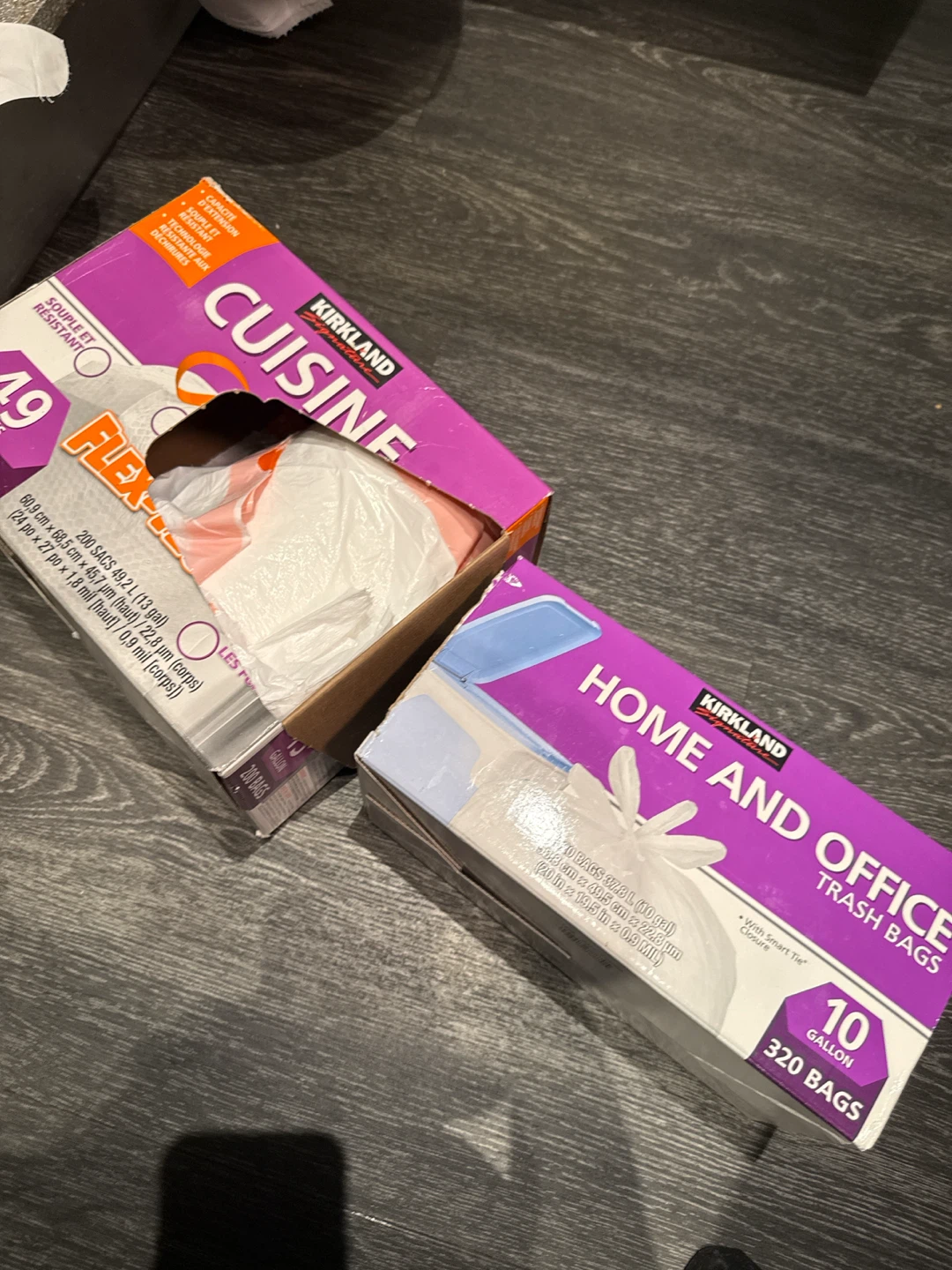 Kirkland Signature Cuisine and Home & Office Trash Bags - photo 2