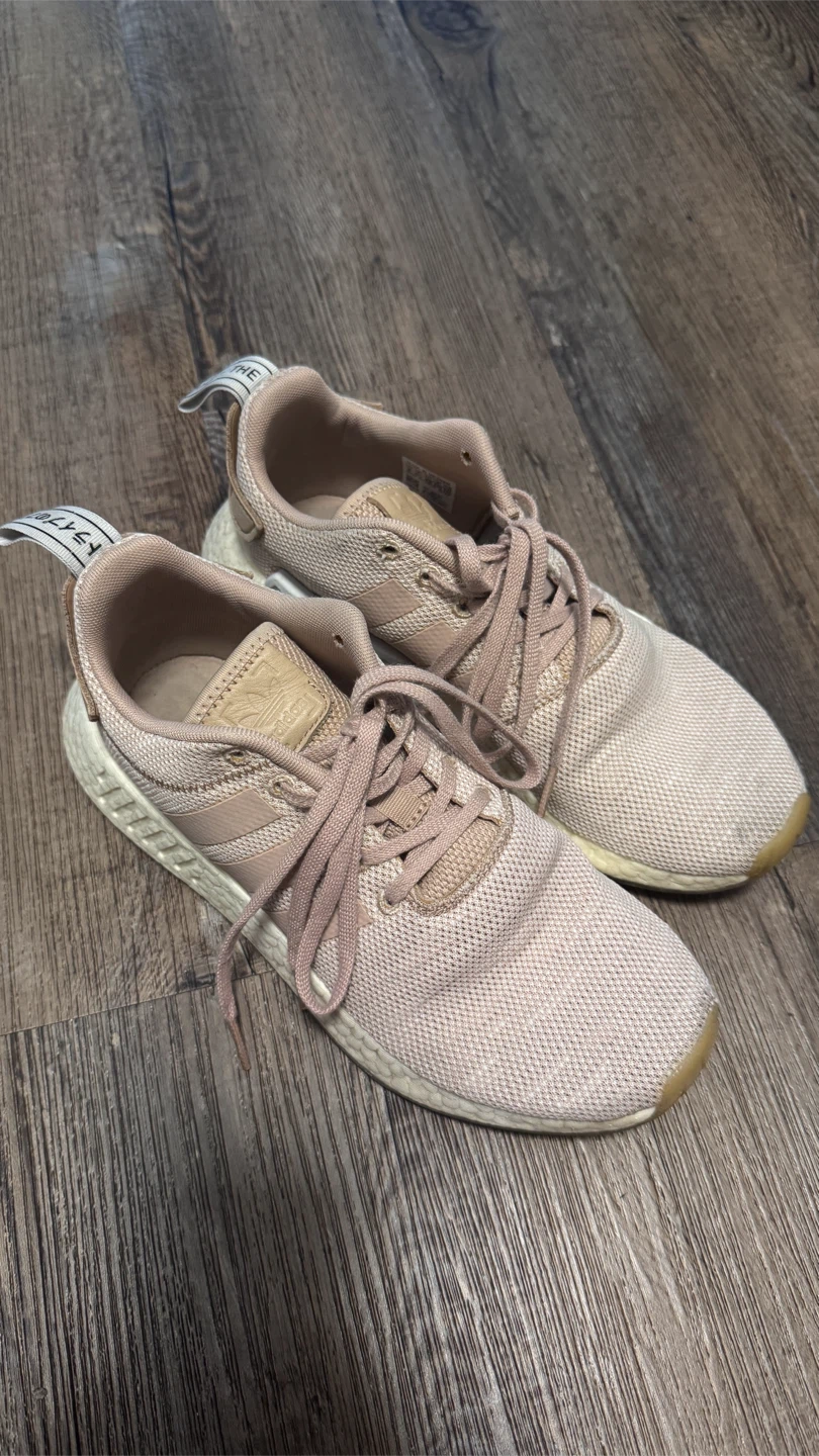 Adidas Pink Lace Up Sneakers