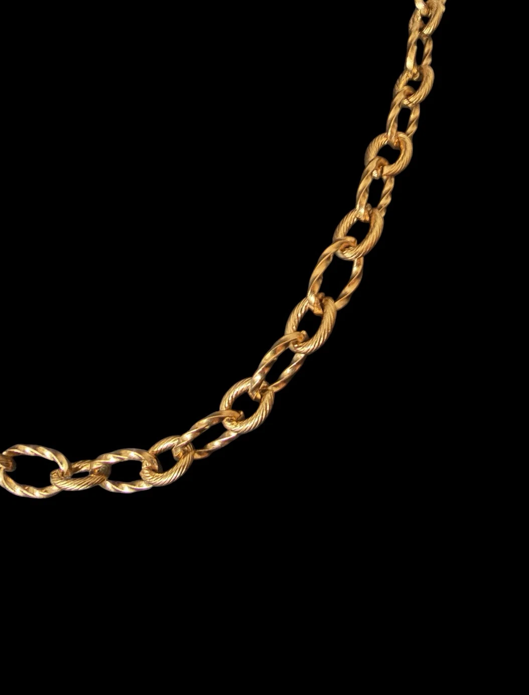 Gold tone  Chain Necklace - photo 2