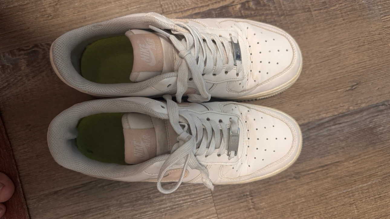 Nike Air Force 1 Sneakers - White/Pink - photo 3
