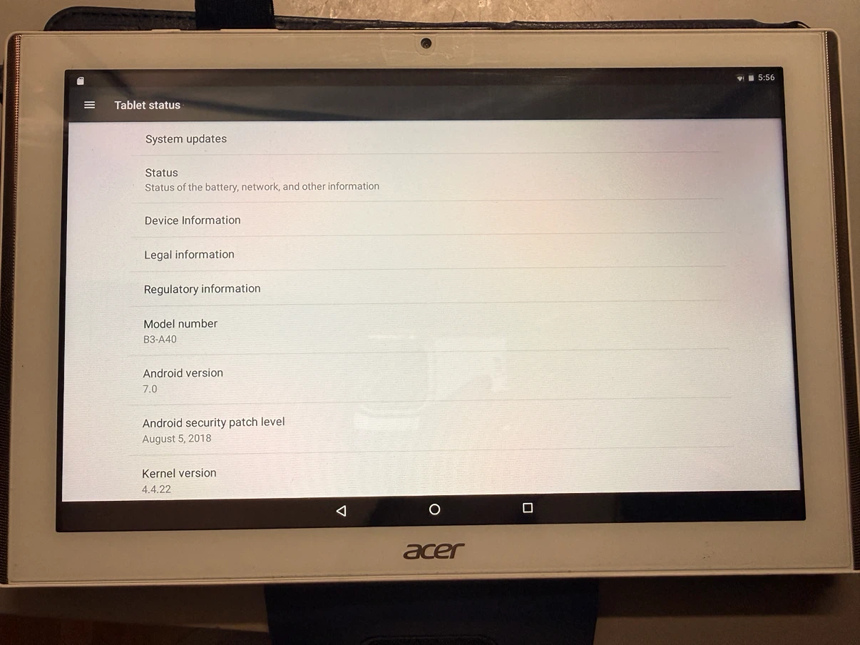 Acer Iconia Tablet B3-A40