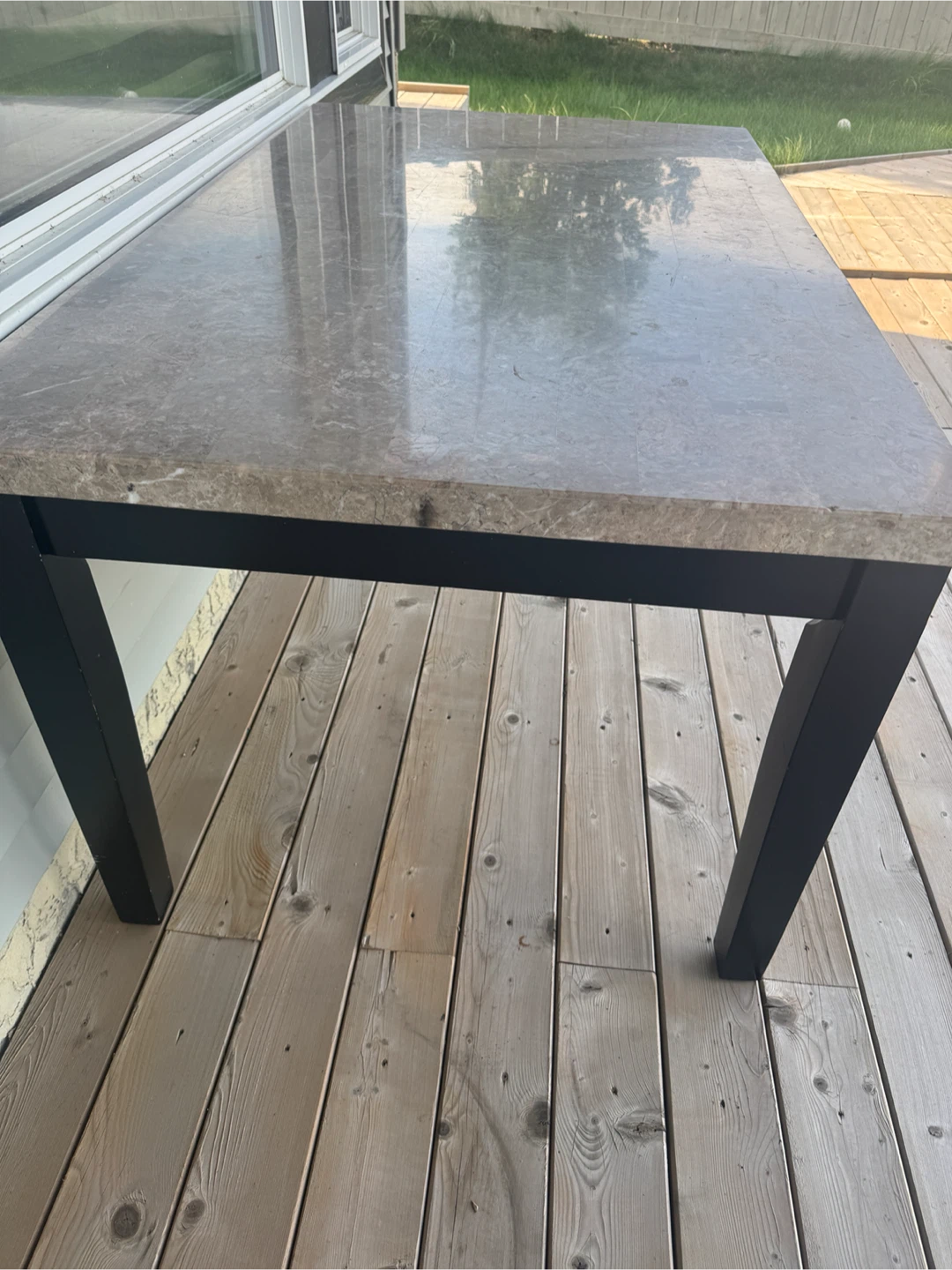 Marble Top Dining Table