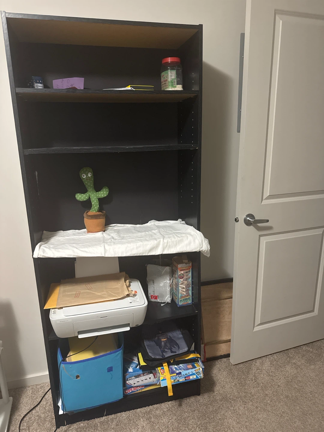 Black Bookshelf