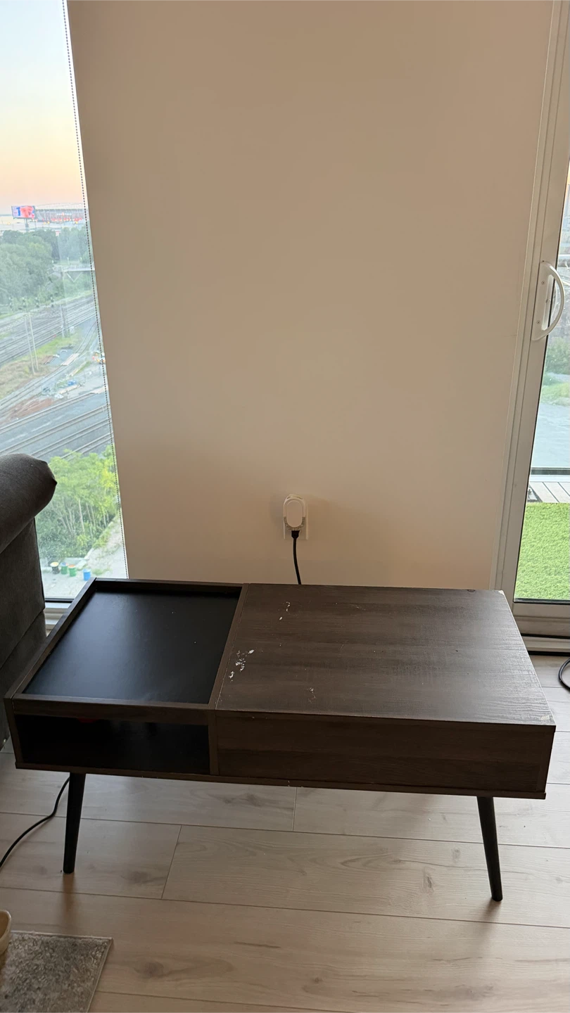 Lift-Top Coffee Table with Storage