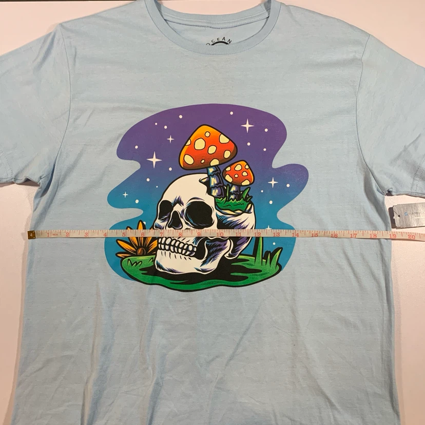 Skull mushroom shirt