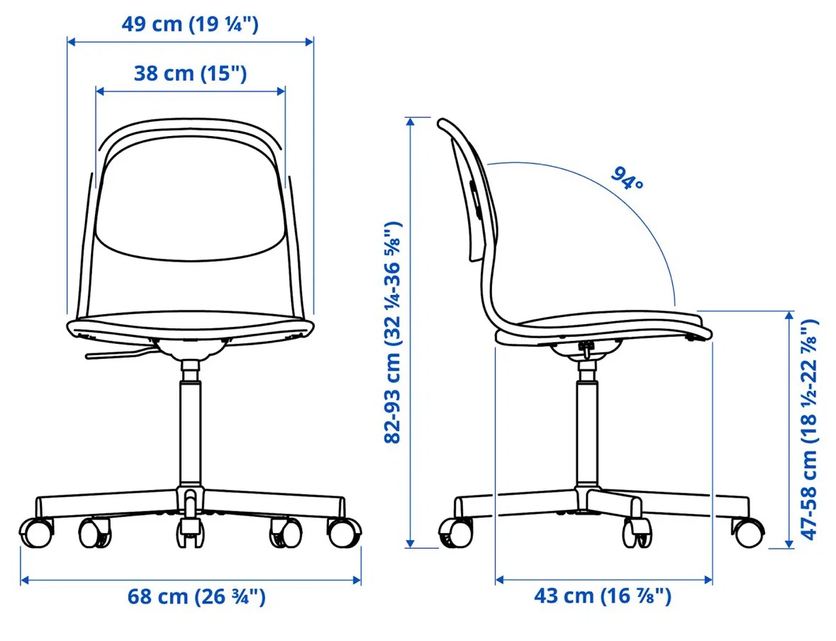 Black Office Chair - photo 3