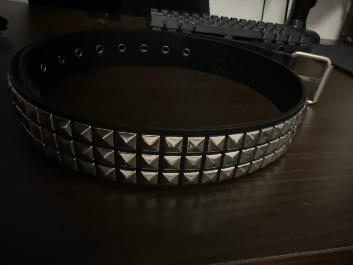 studded y2k belt