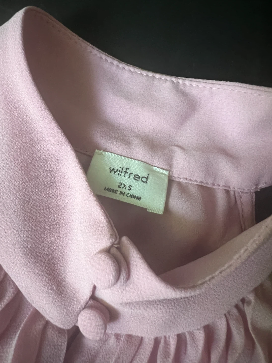 Wilfred Pink Pleated Halter Dress - photo 2