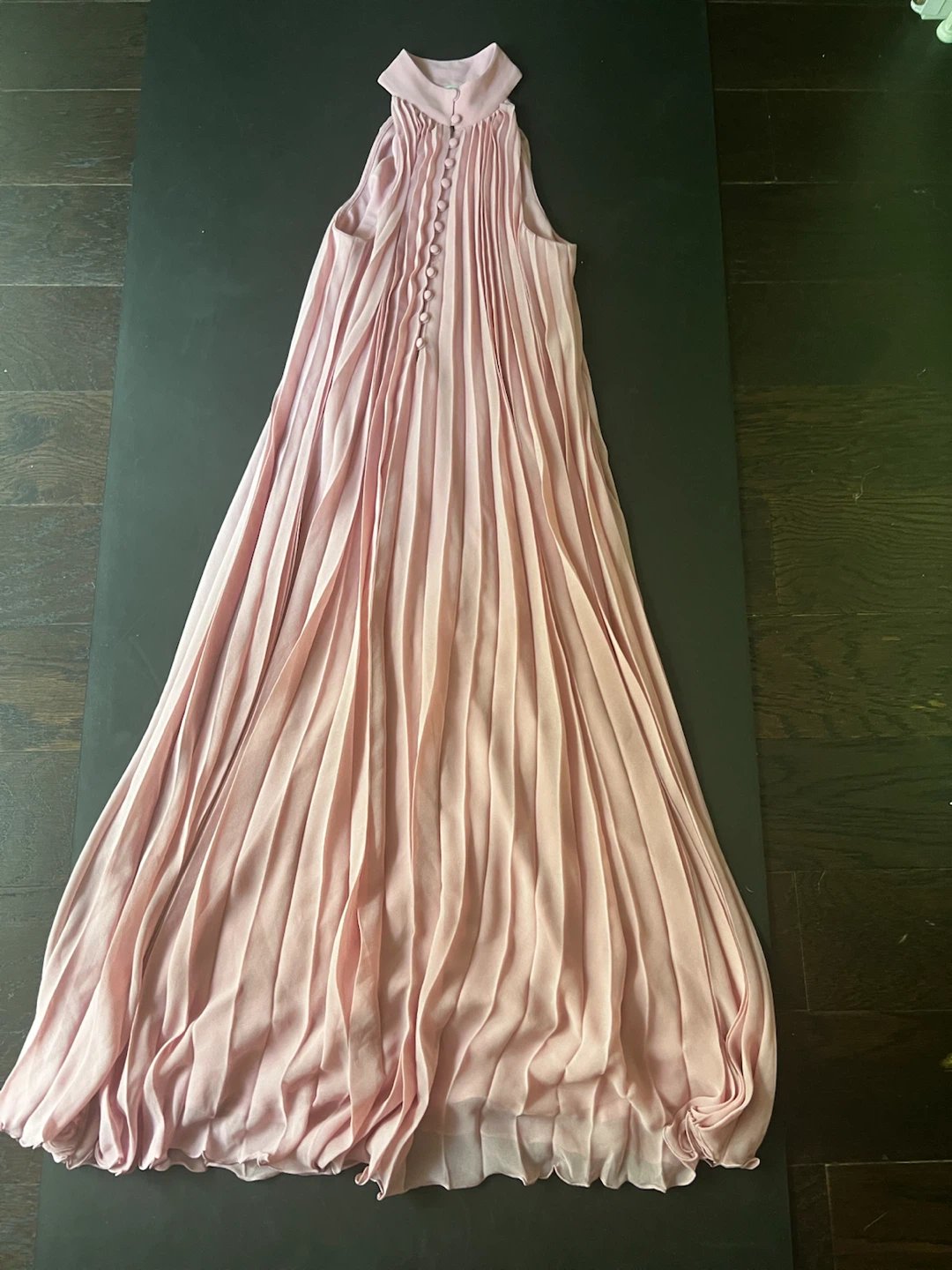 Wilfred Pink Pleated Halter Dress - photo 5