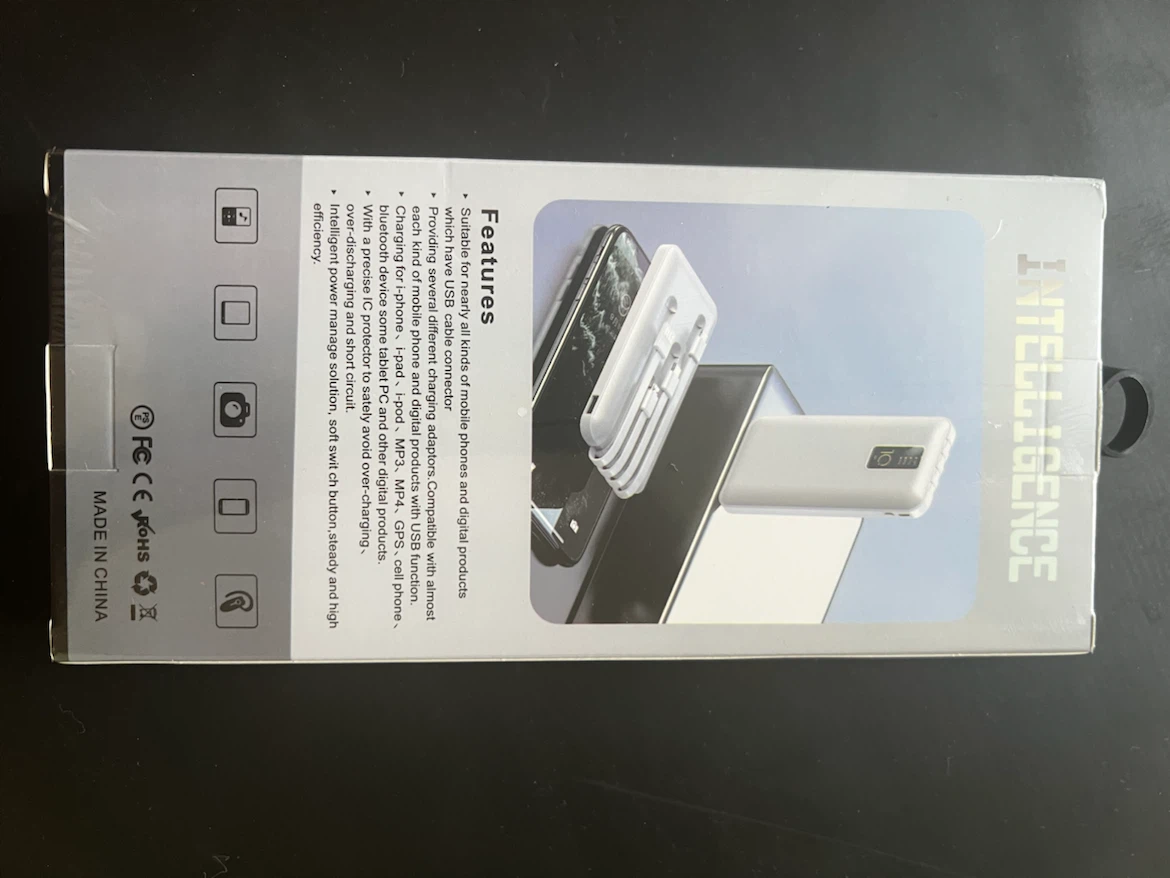 Power Bank Universal Battery Pack for Portable Devices
