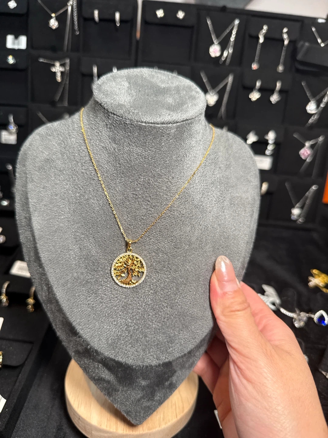 Tree of Life Pendant Necklace-s925 sterling silver