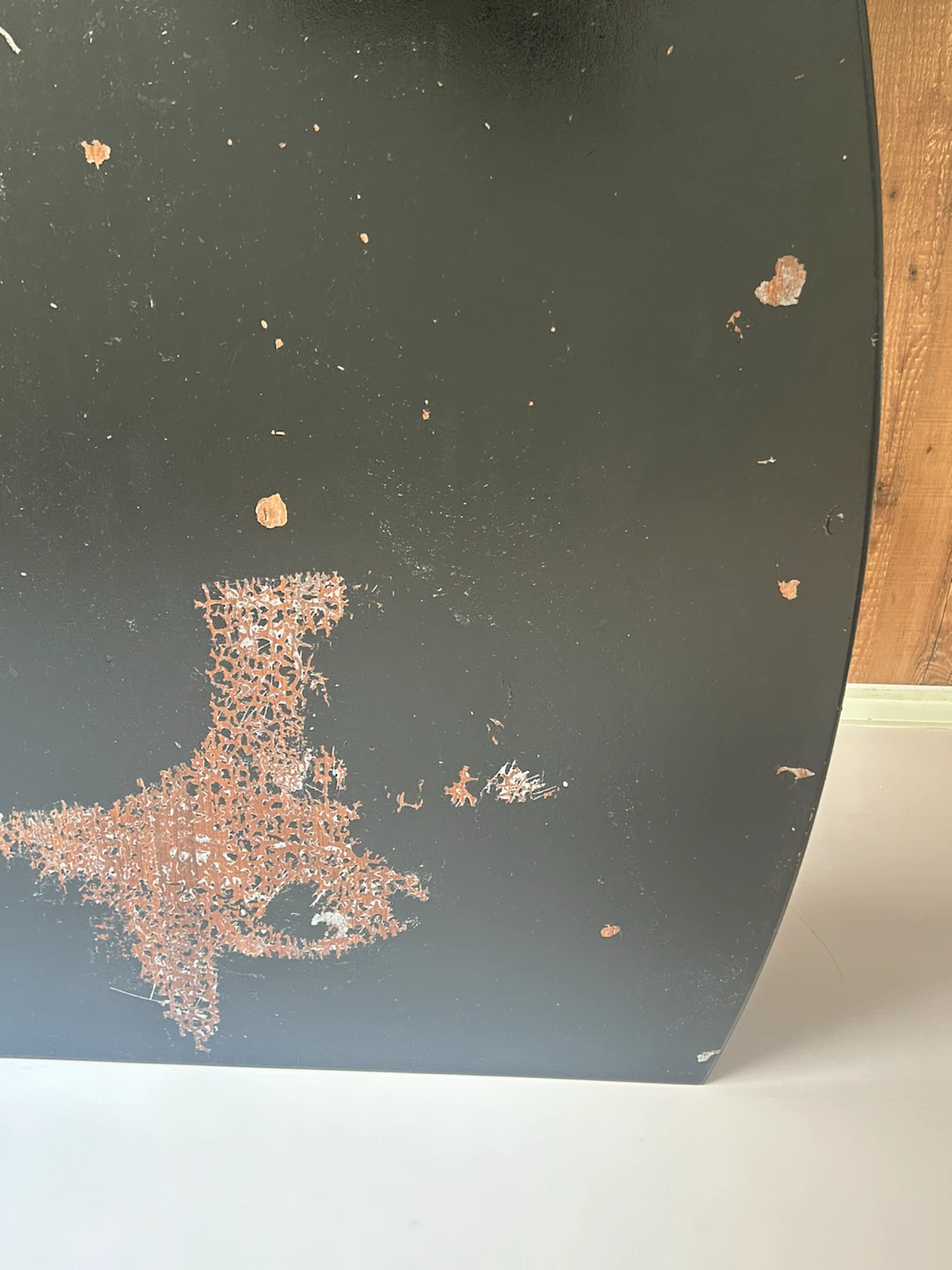 Black Drop Leaf Table - photo 4