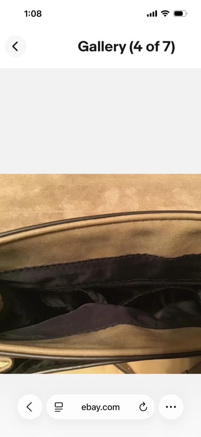Franco Sarto Grey Suede Fringe Crossbody Bag - photo 3