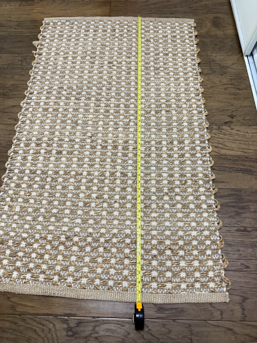 Jute area rug natural fibres - photo 2
