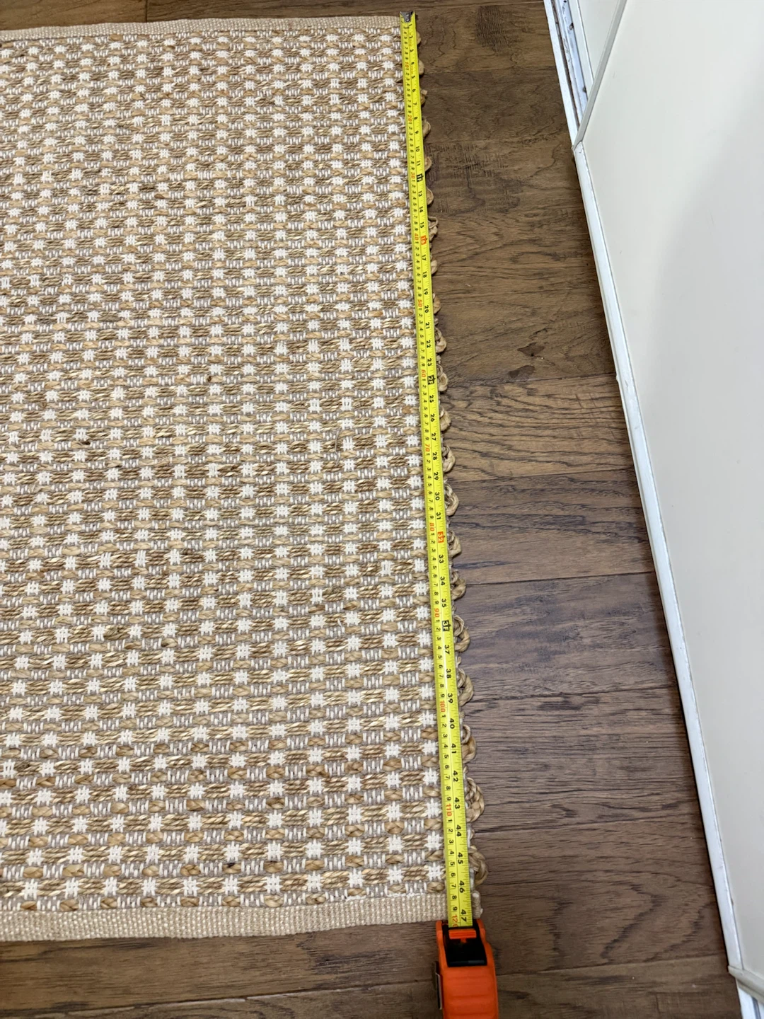 Jute area rug natural fibres - photo 4
