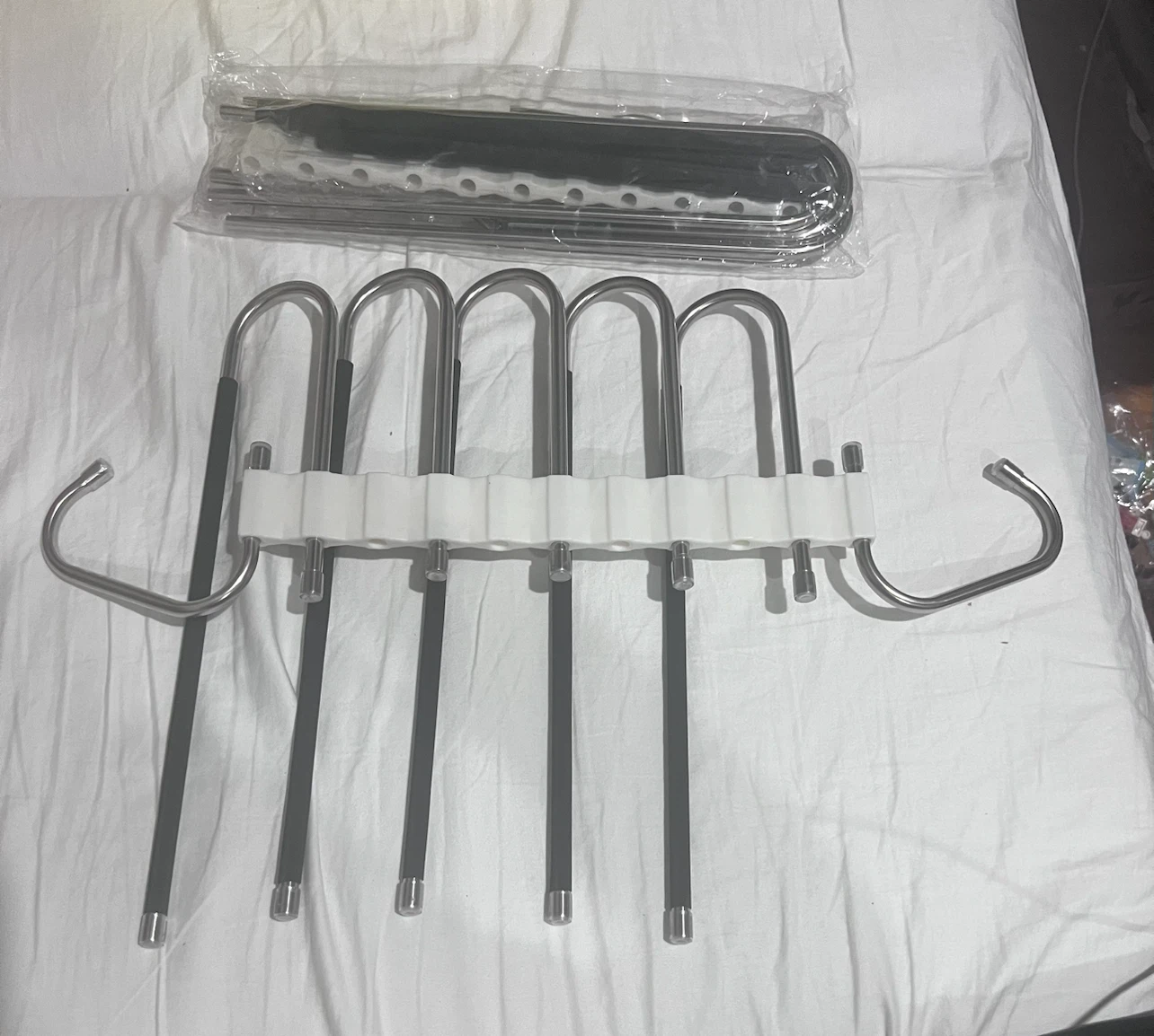 BRAND NEW Pants Hangers - 2 Pack Space Saving