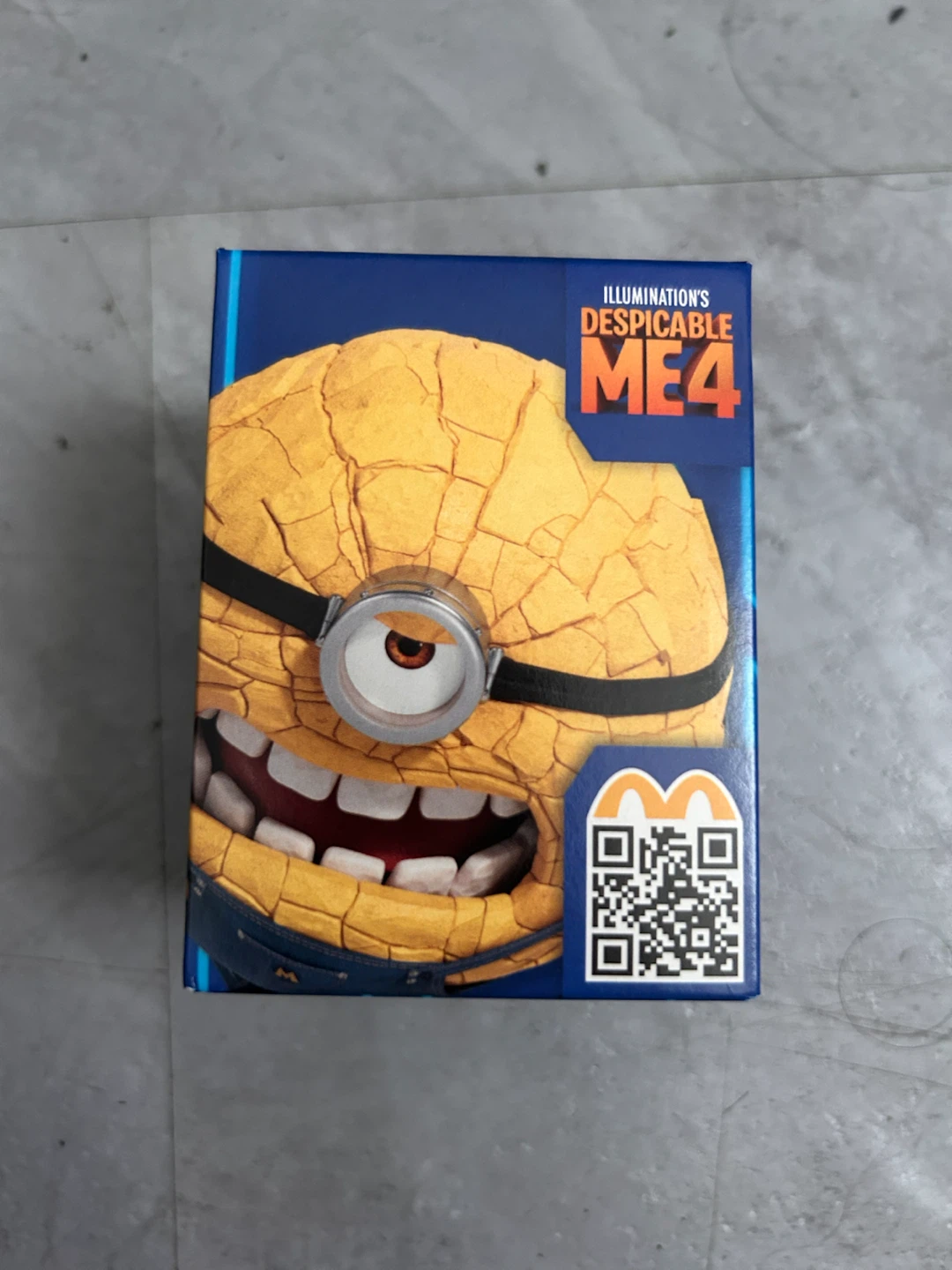 Despicable Me 4 McDonald's Happy Meal Box