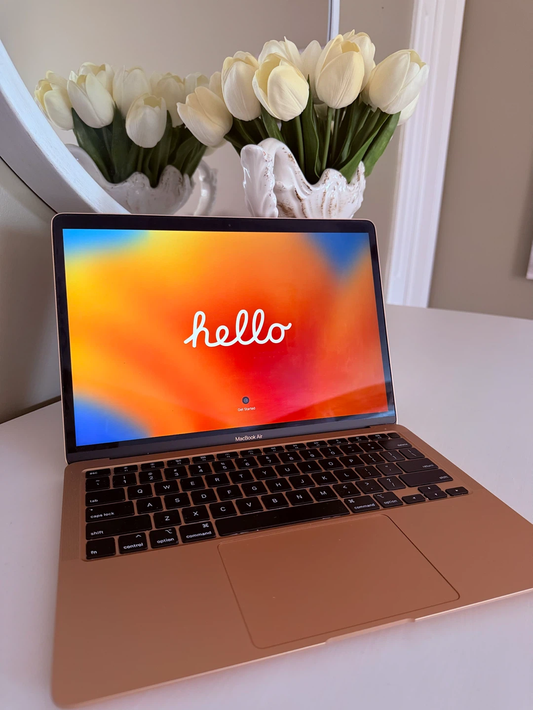 Rose gold 2020 Apple MacBook Air 13"