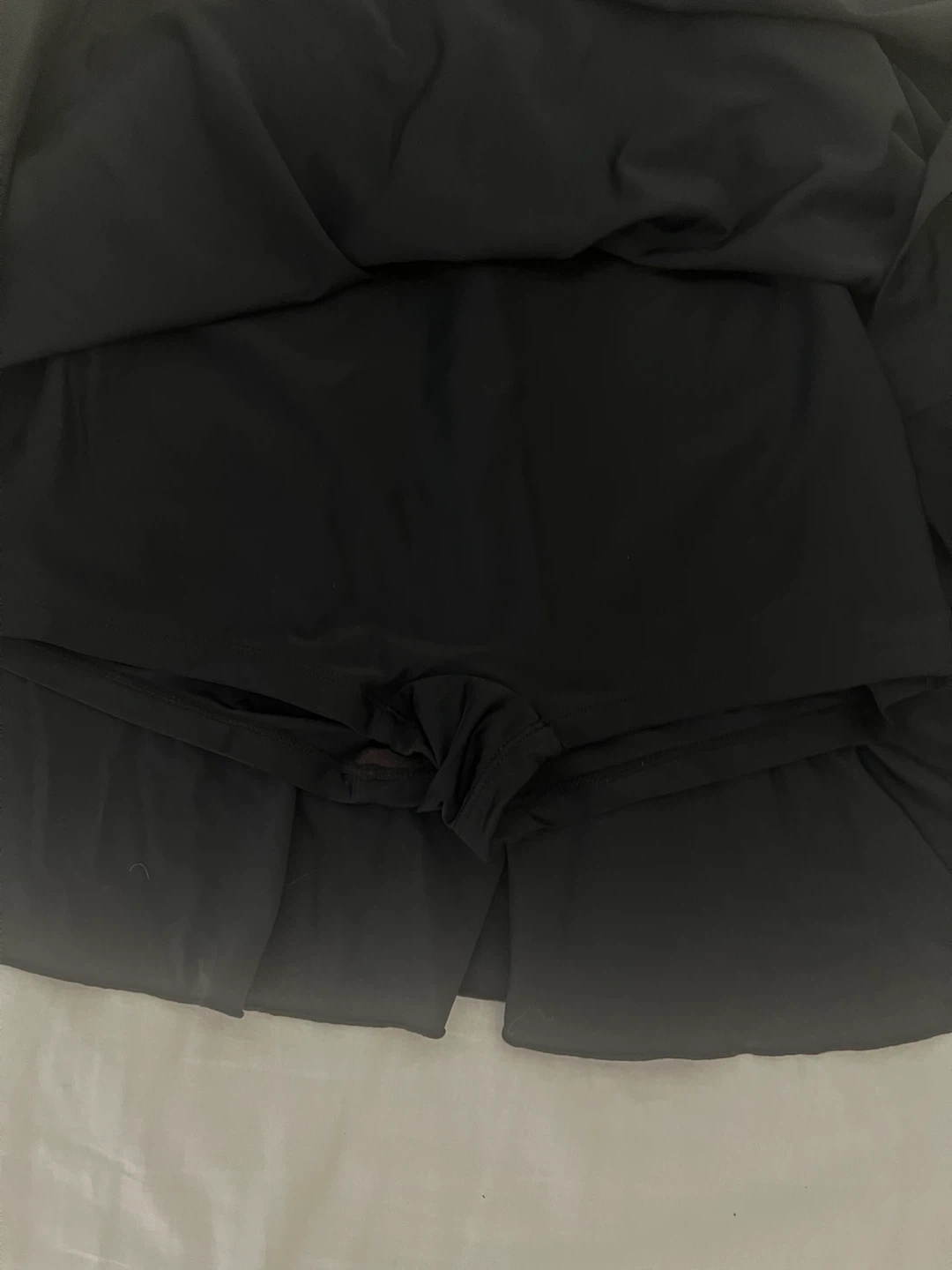 Black Swim Dress with Shorts - photo 2