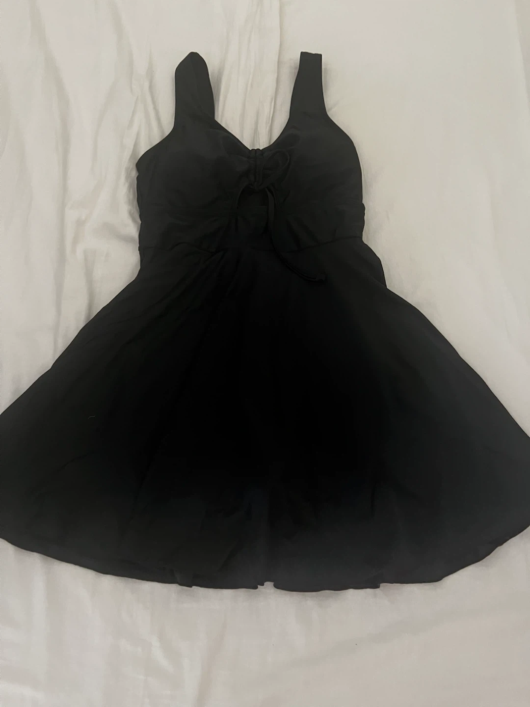 Black Swim Dress with Shorts - photo 3