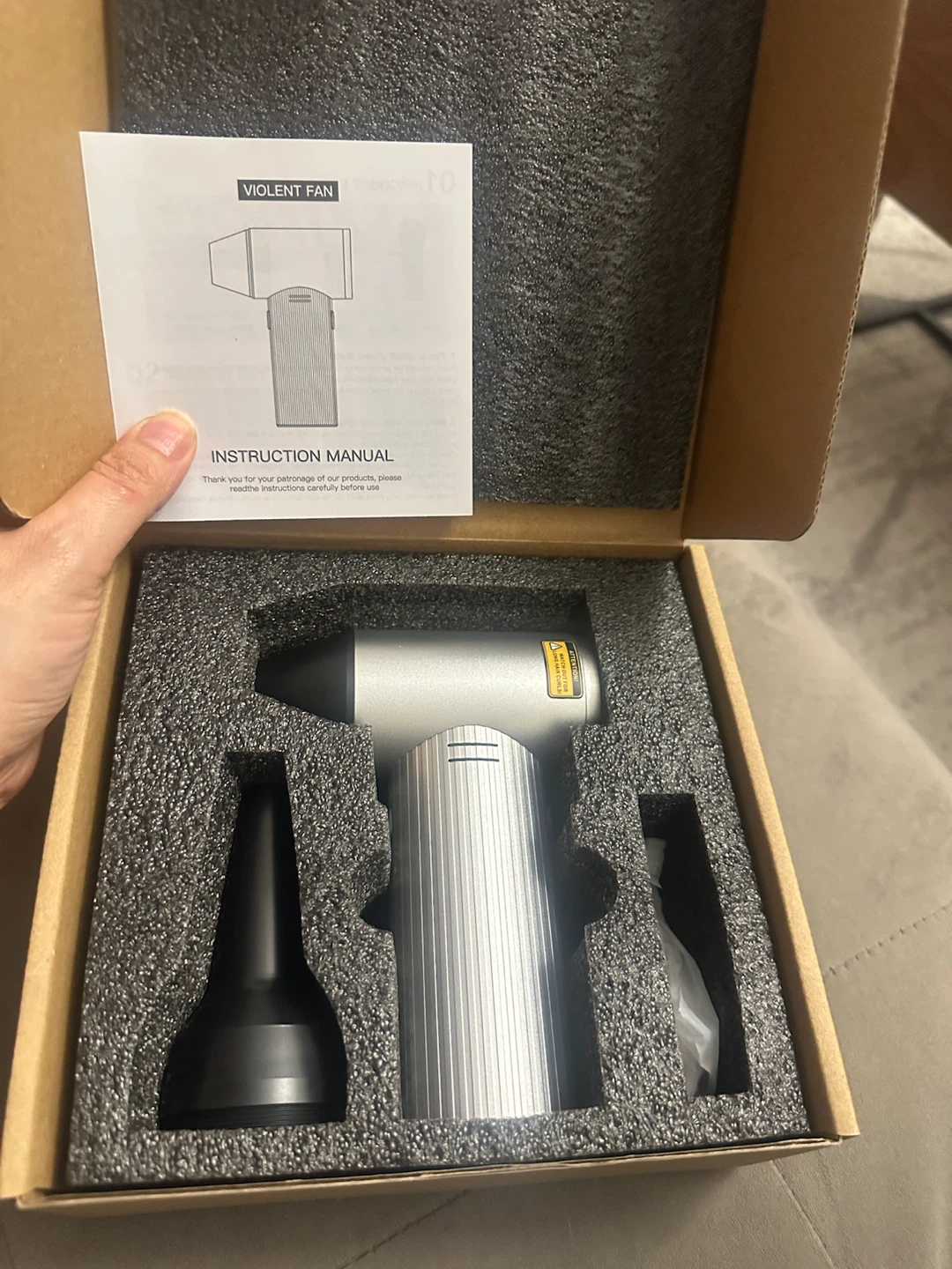 Violent Fan handheld blower