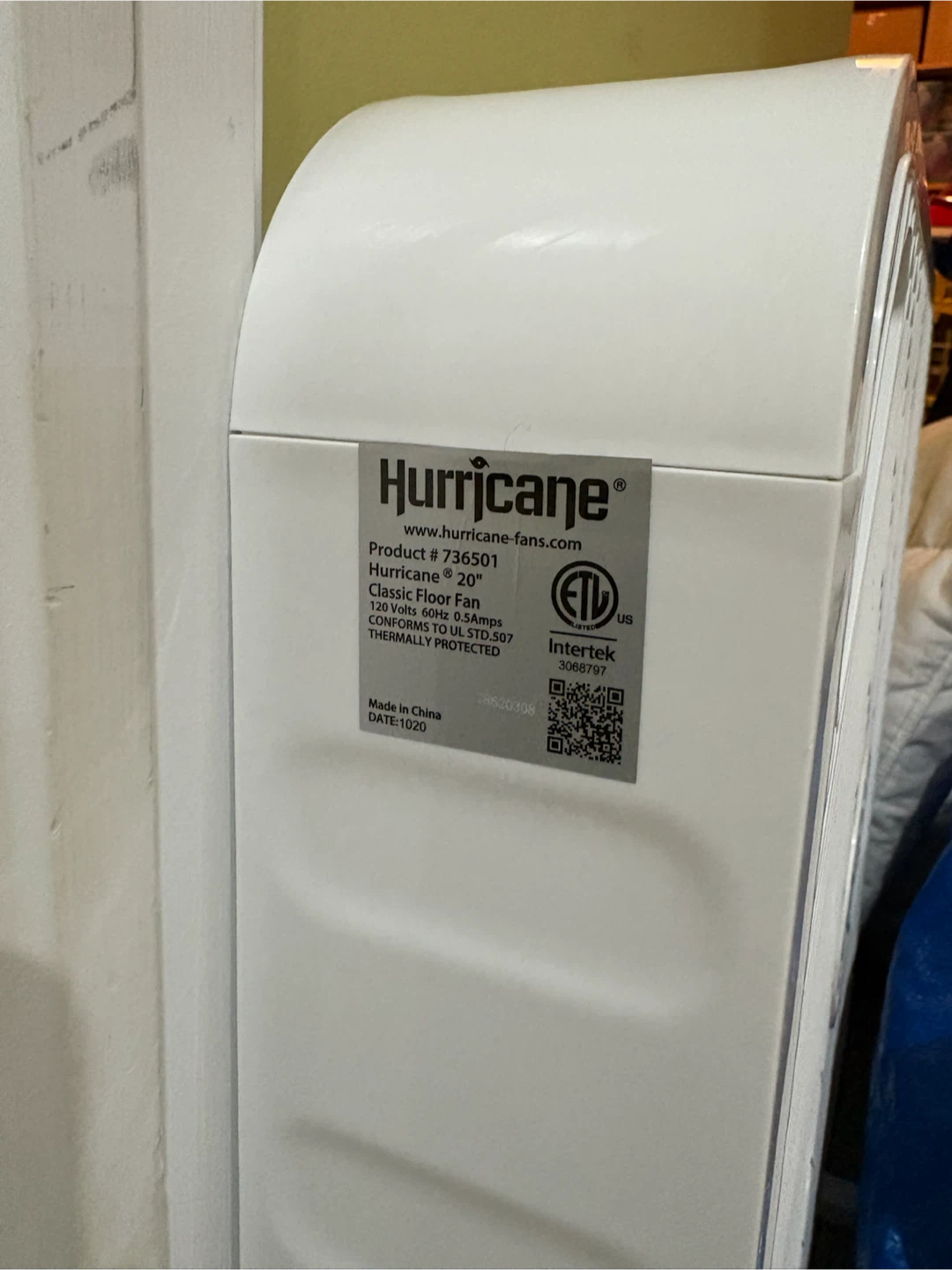 Hurricane Classic Floor Fan - photo 3