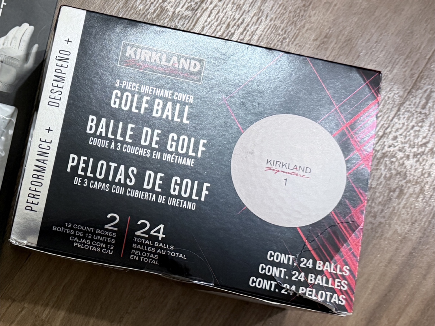 Kirkland Signature 3-Piece Urethane Cover Golf Balls (24 Count)