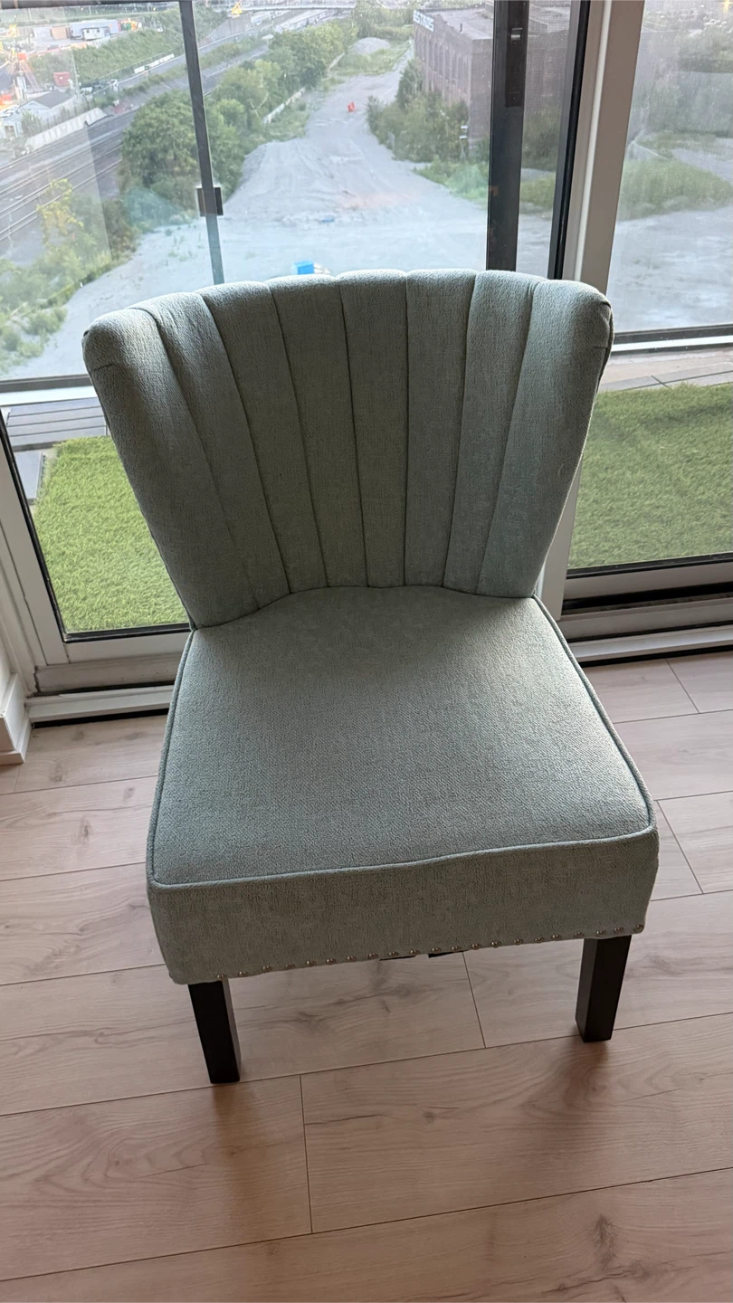 Light Blue Accent Chair